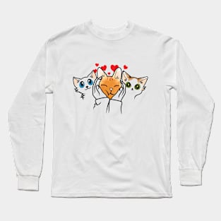 Love my cats Long Sleeve T-Shirt